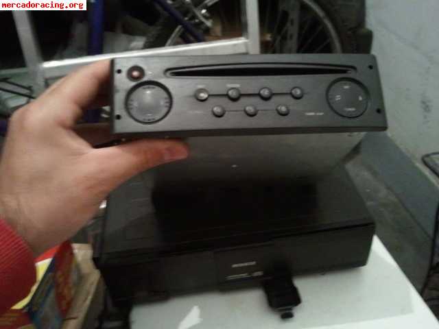 Radio/cd cargador alpine renault 