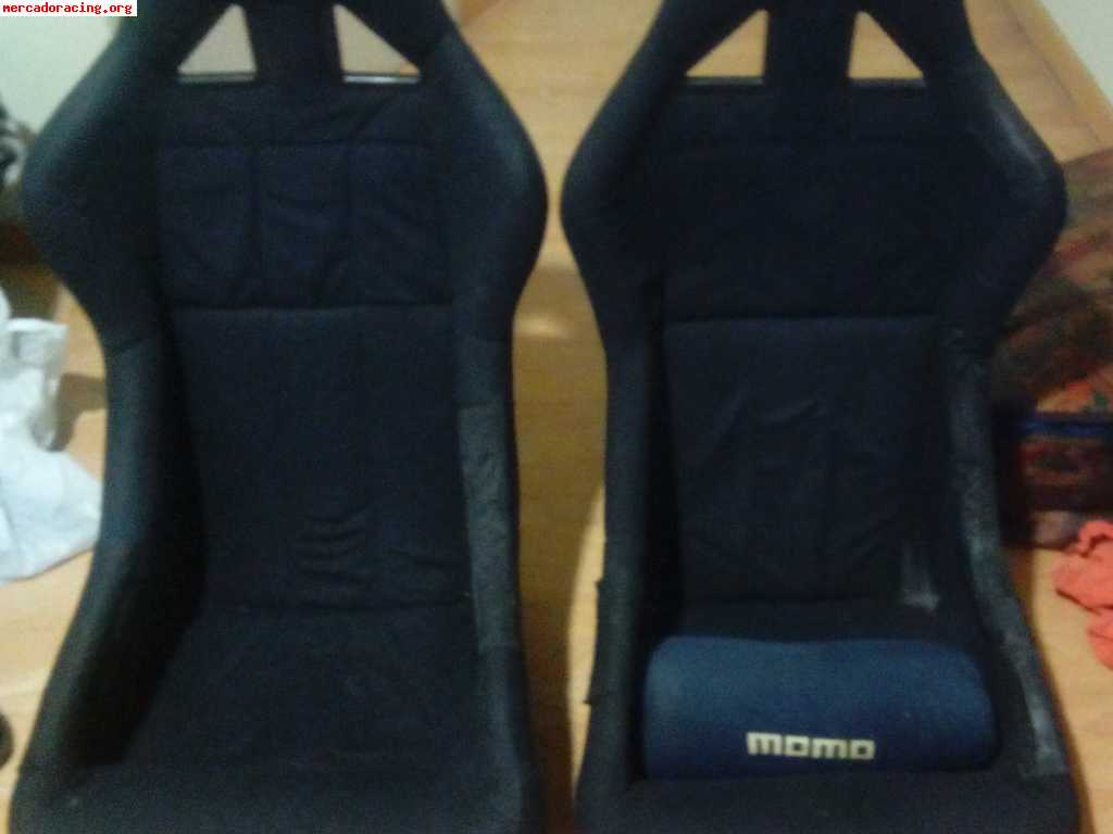 Bacquets momo corse 50€ pareja