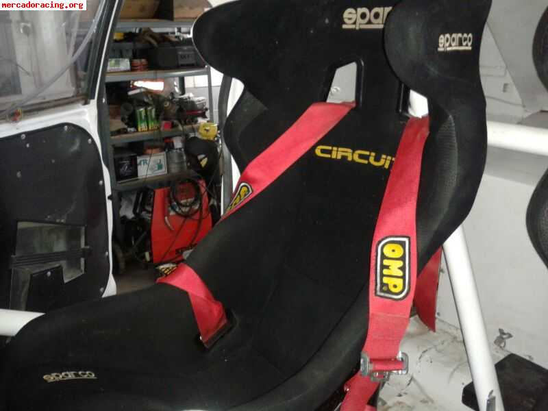 Pareja backets sparco circuit vtr homologados
