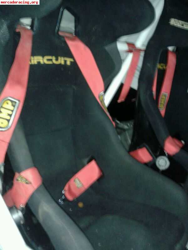 Pareja backets sparco circuit vtr homologados