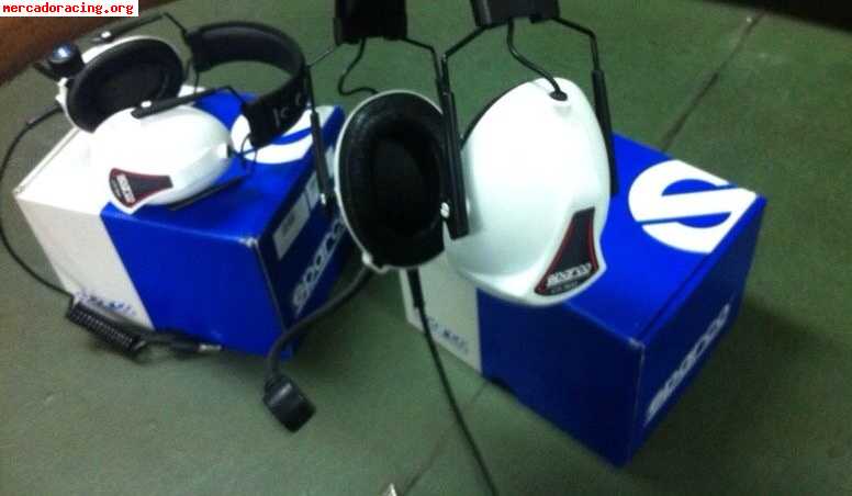 Cascos de enlace rallye