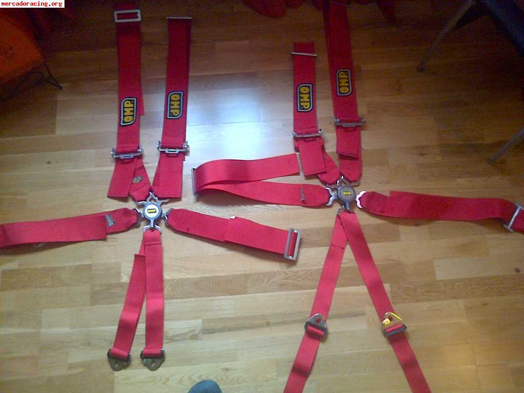 Vendo arneses omp de 6 puntos recien caducados