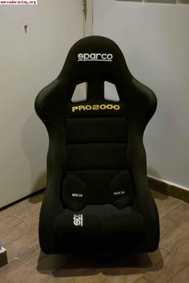 Baquet sparco pro 2000 con homologación hasta 2016