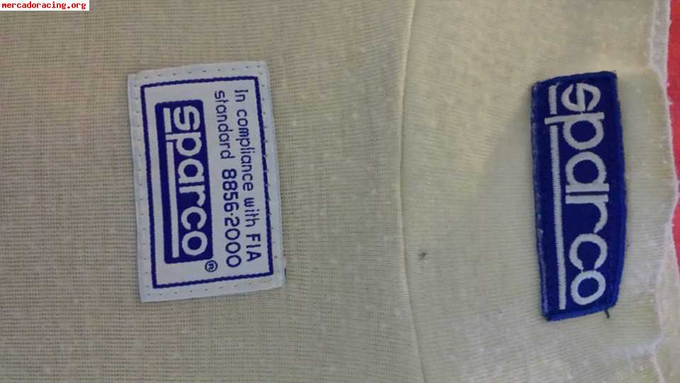 Se vende ropa interior ignifuga sparco con homologacion vige