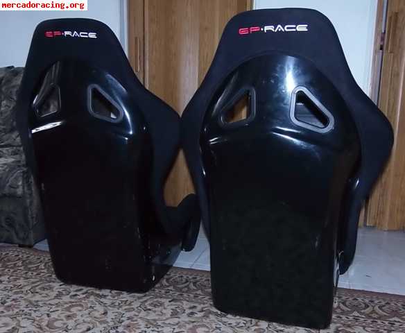 Vendo dos bakets gp-race light de fibra