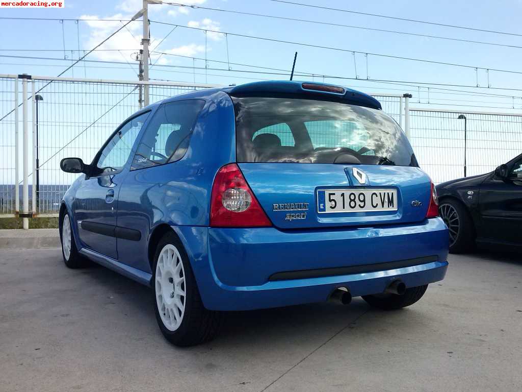 Piña y aleron ragnotti clio sport