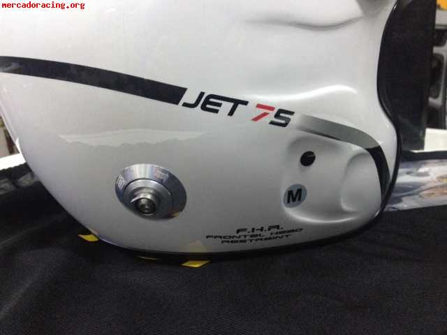 Casco omp jet 7s snell-sa2010 talla xl (61-62 cm)