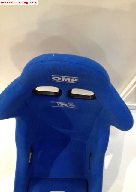 Bacquet omp trs azul usado