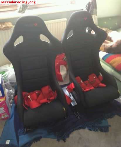 Baquets sabelt r26r fibra carbono originales