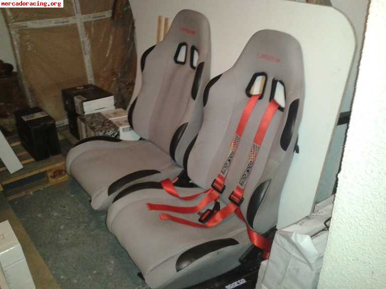 Vendo pareja de semibaquets