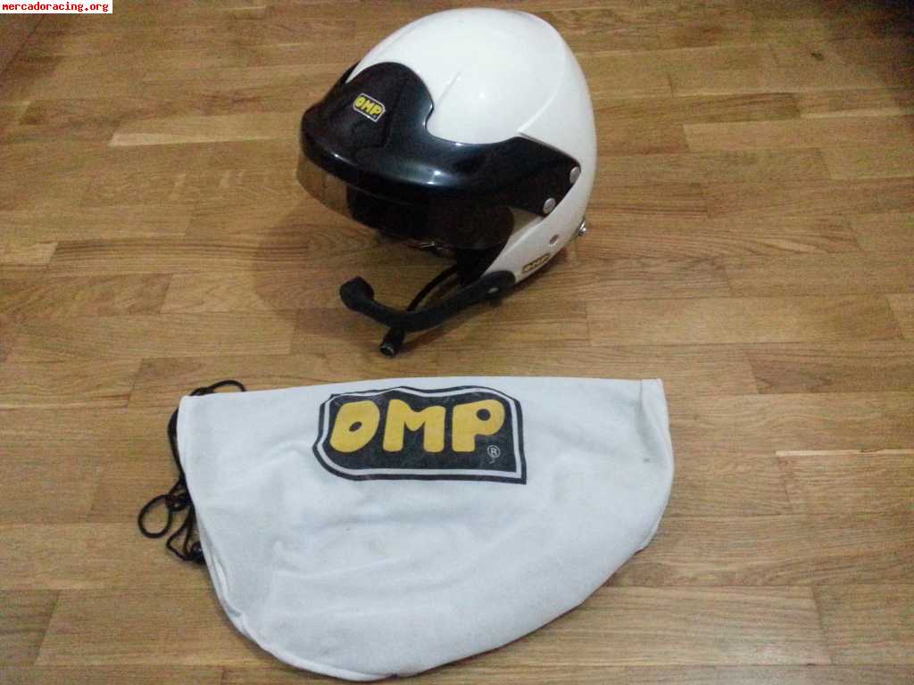 Equipacion completa rally (funda omp 56, playeros 45, casco 