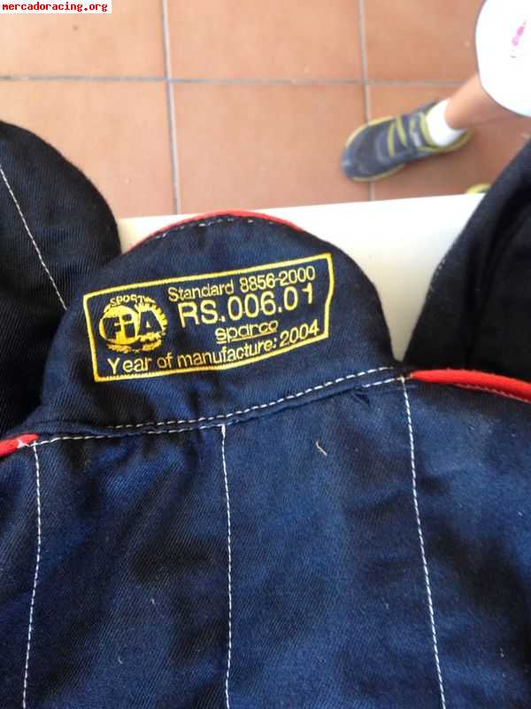 Ropa rally sparco (mono, botas, etc..)