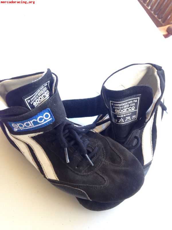 Ropa rally sparco (mono, botas, etc..)