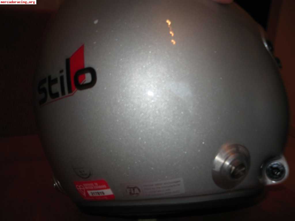 Vendo casco stilo wrc con hans 