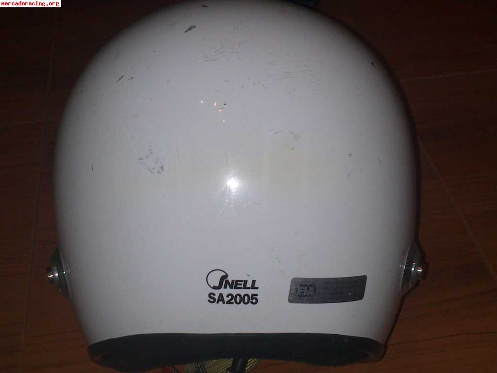 Vendo casco omp jet y hans