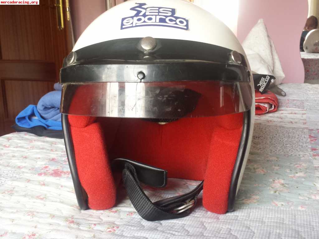 Casco sparco y centralita