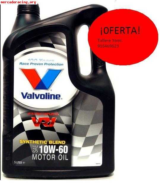 Aceite valvoline 10w60