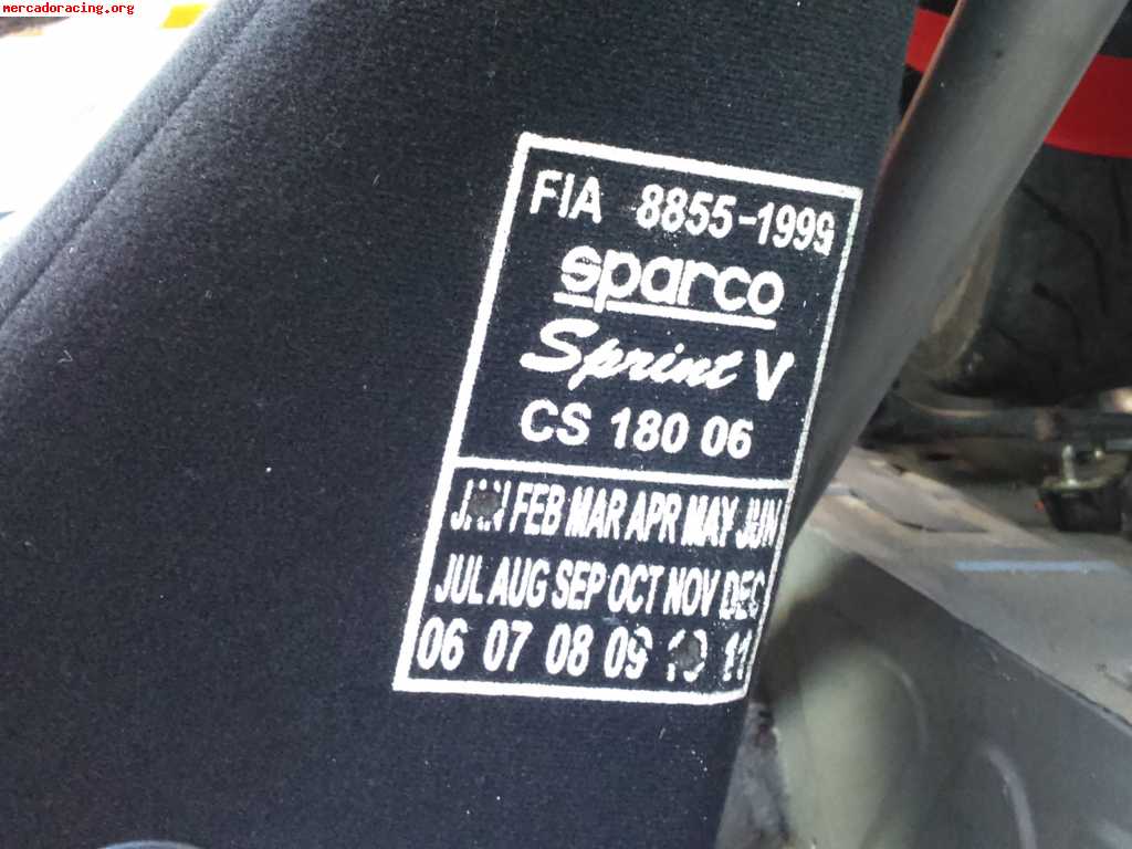 Baquets sparco sprint
