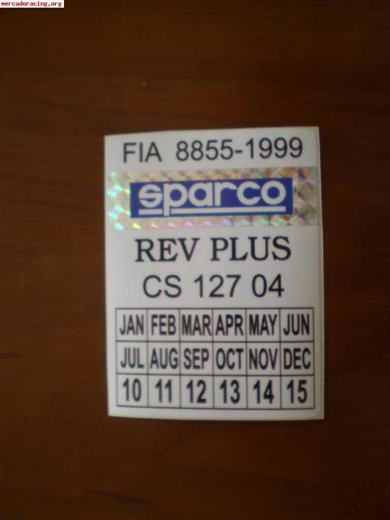 Compro pegatina baquet sparco 
