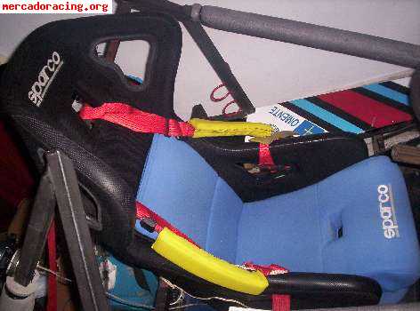 Se vende bacquet sparco special montaña (con orejeras)