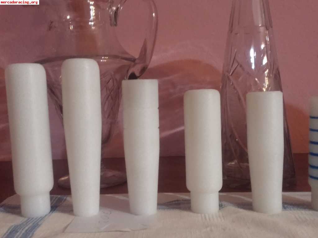 Pomos de palaca de cambio aluminio nylon teflon