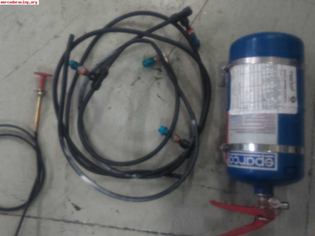 Kit completo extintor automático