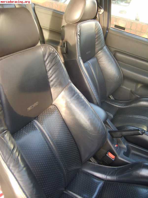 Compraria asientos delanteros recaro escort cosworth piel o 