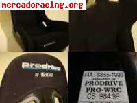 Compro baquets prodrive by sparco