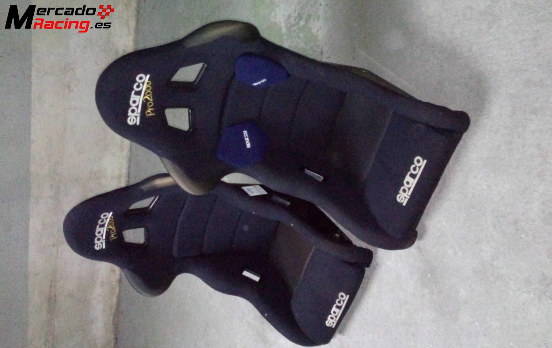 Vendo pareja sparco pro2000