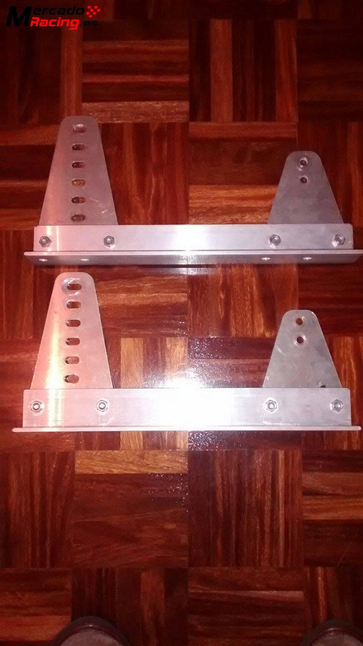 Bases / fijaciones laterales aluminio omp desmontables fia