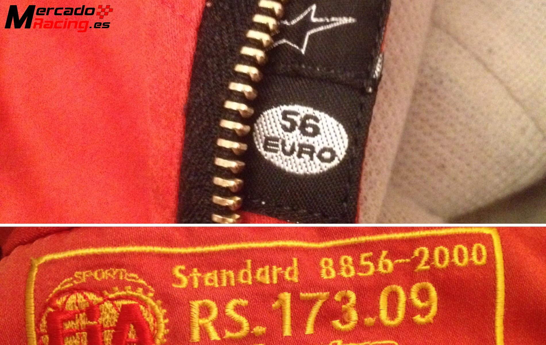 Funda ignifuga alpinestars talla 56