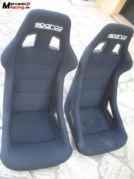 Pareja de backets sparco sprint caducados