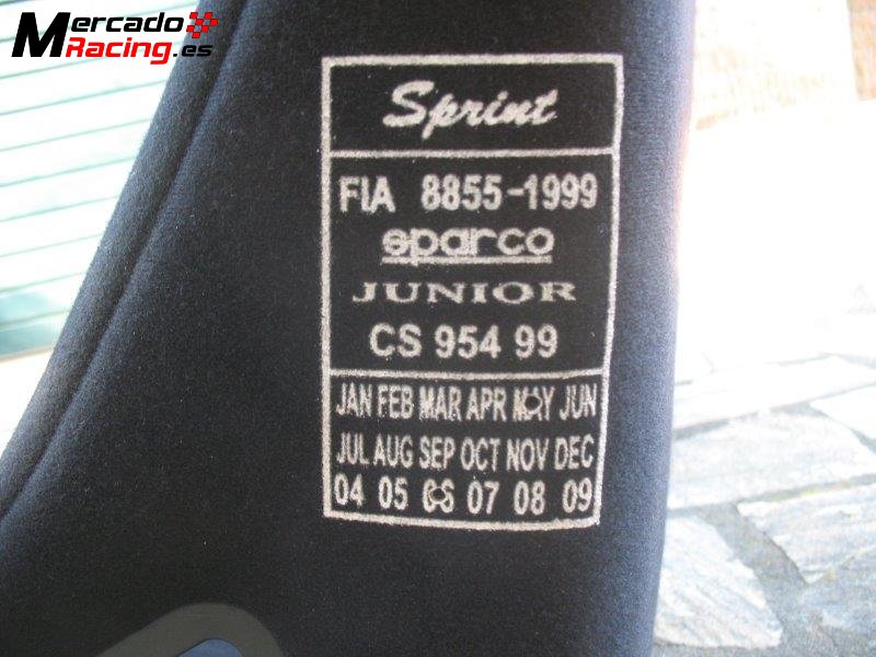 Asiento backet sparco sprint