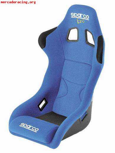 Vendo baquet sparco evo 2 azul