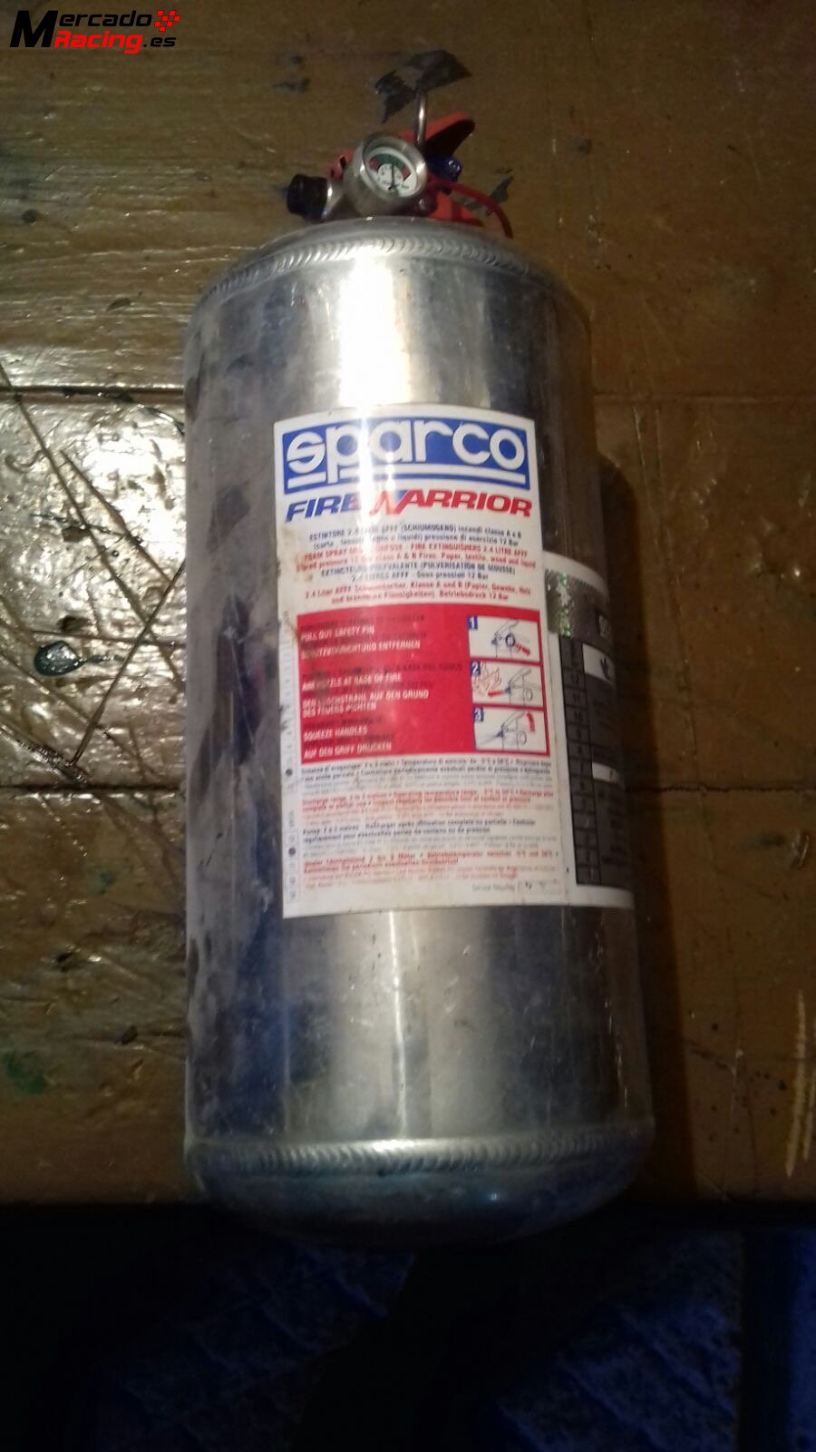 Estintor sparco 