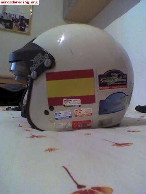 Vendo dos cascos sparco pro jet tallas m y xl