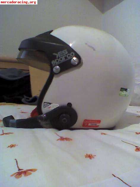 Vendo dos cascos sparco pro jet tallas m y xl