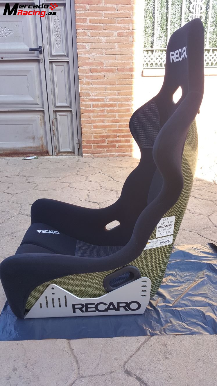 2 baquets recaro profi spa carbono y kevlar