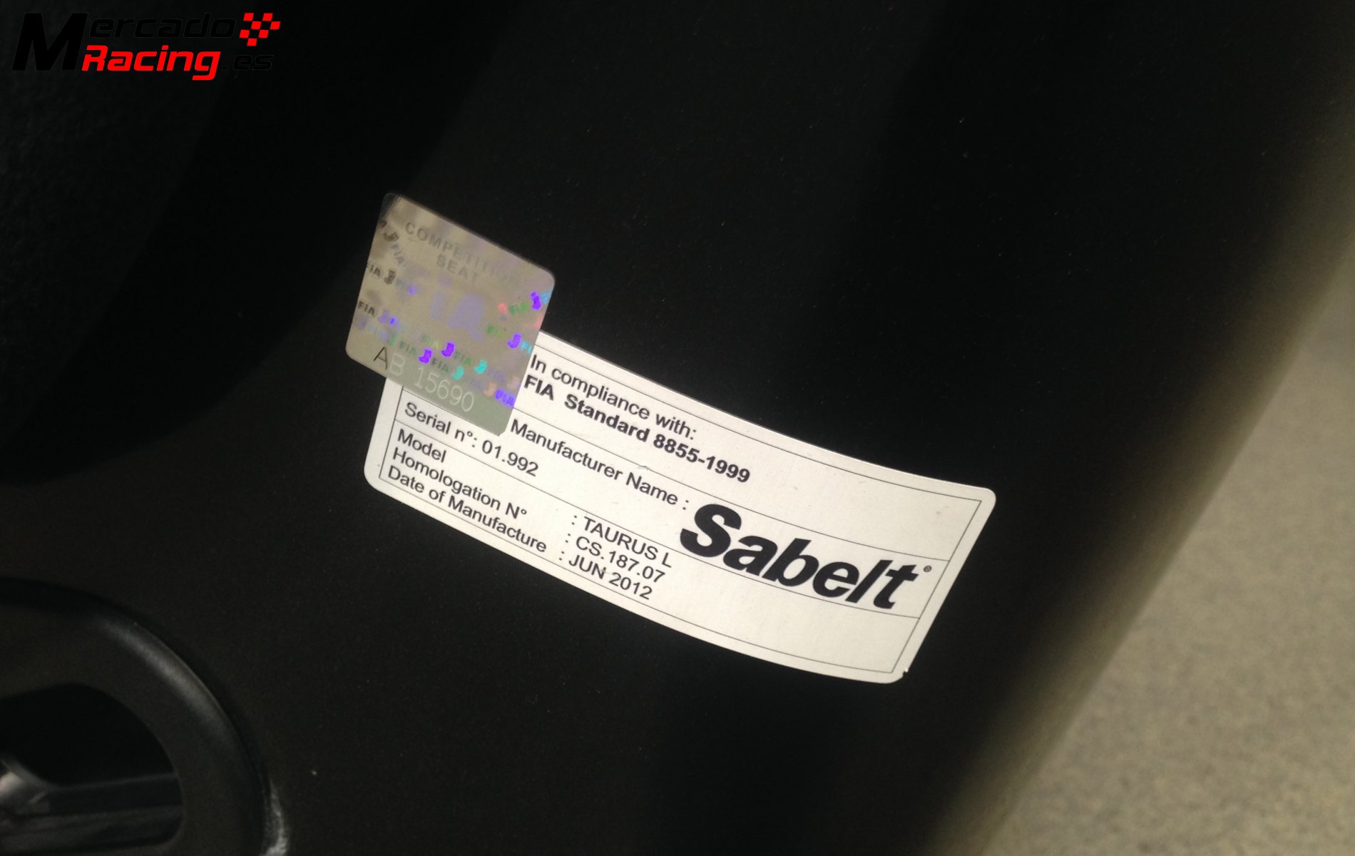 Backets originales renault sport clio r3