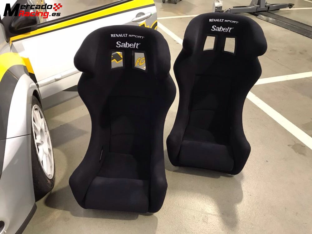 Backets originales renault sport clio r3