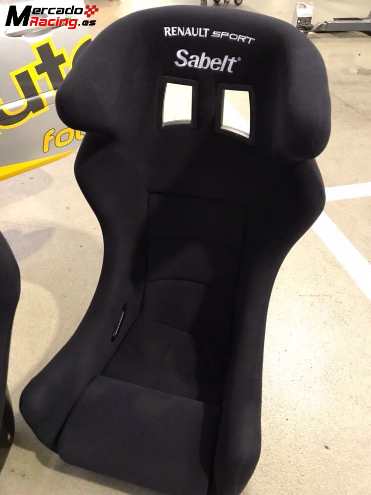 Backets originales renault sport clio r3