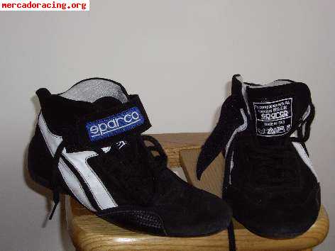 Vendo casco sparco y botines sparco