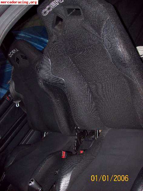 Vendo semibakets cobra abatibles buen estado 600euros