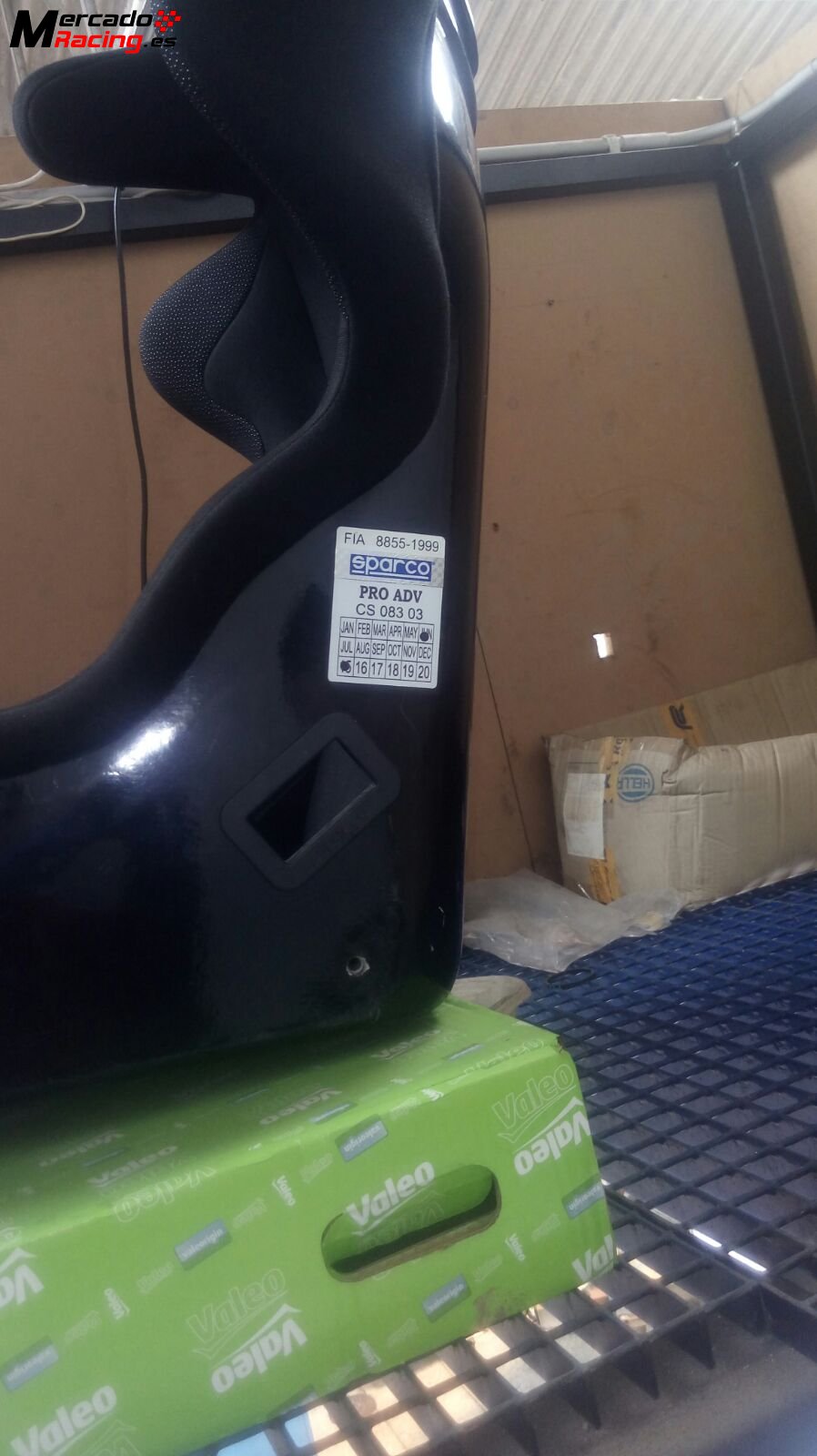 Baquets sparco y arneses omp