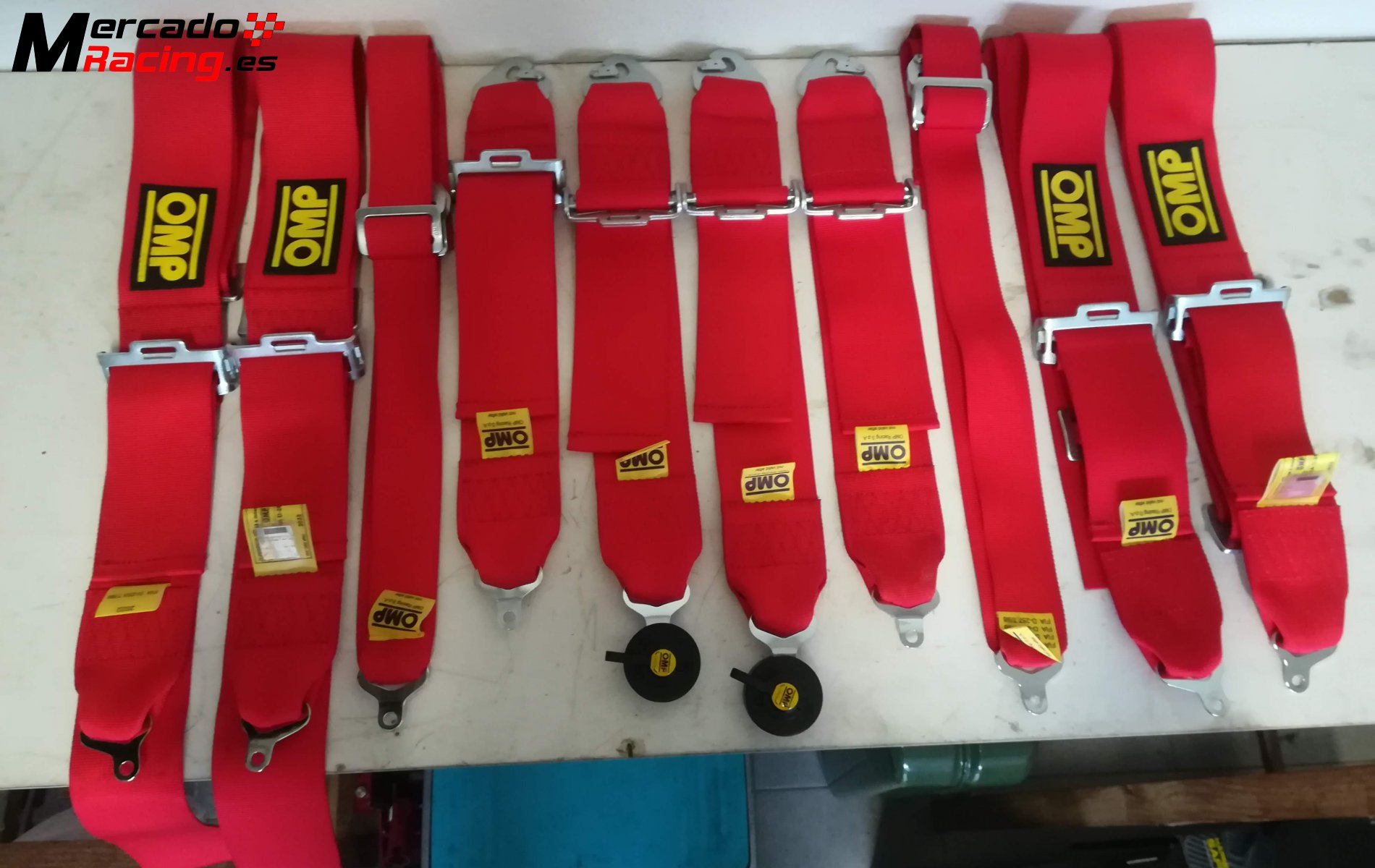 Arnés omp 802f 6 puntos