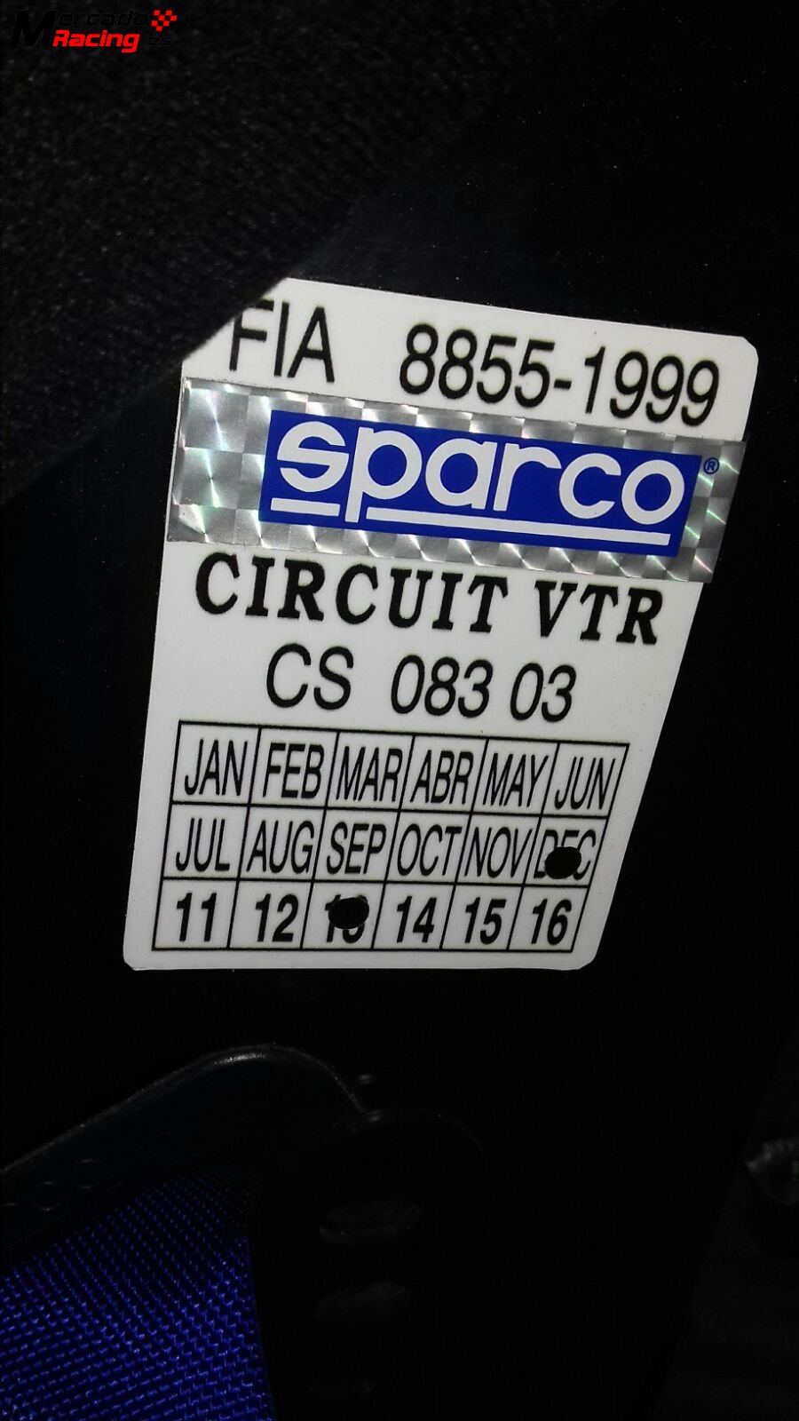 Se vende baquets sparco circuit