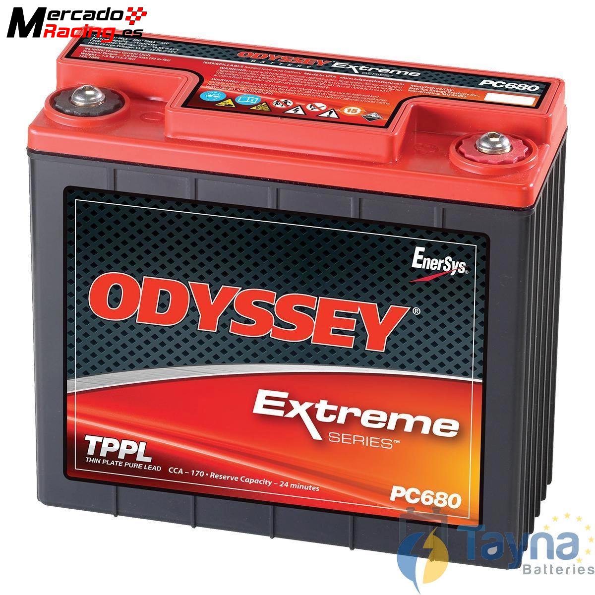 Se vende bateria odyssey pc680 como nueva