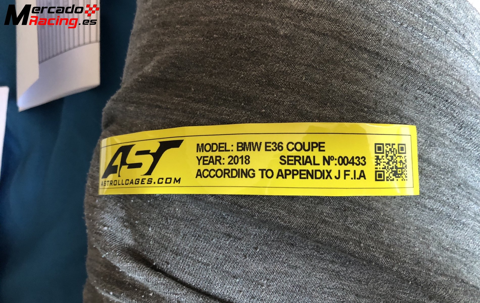 Jaula ast 6 puntos fia desmontable e36 coupe