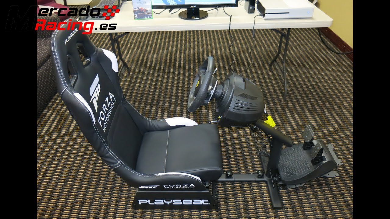 Playseat forza motorsport con volante y pedales
