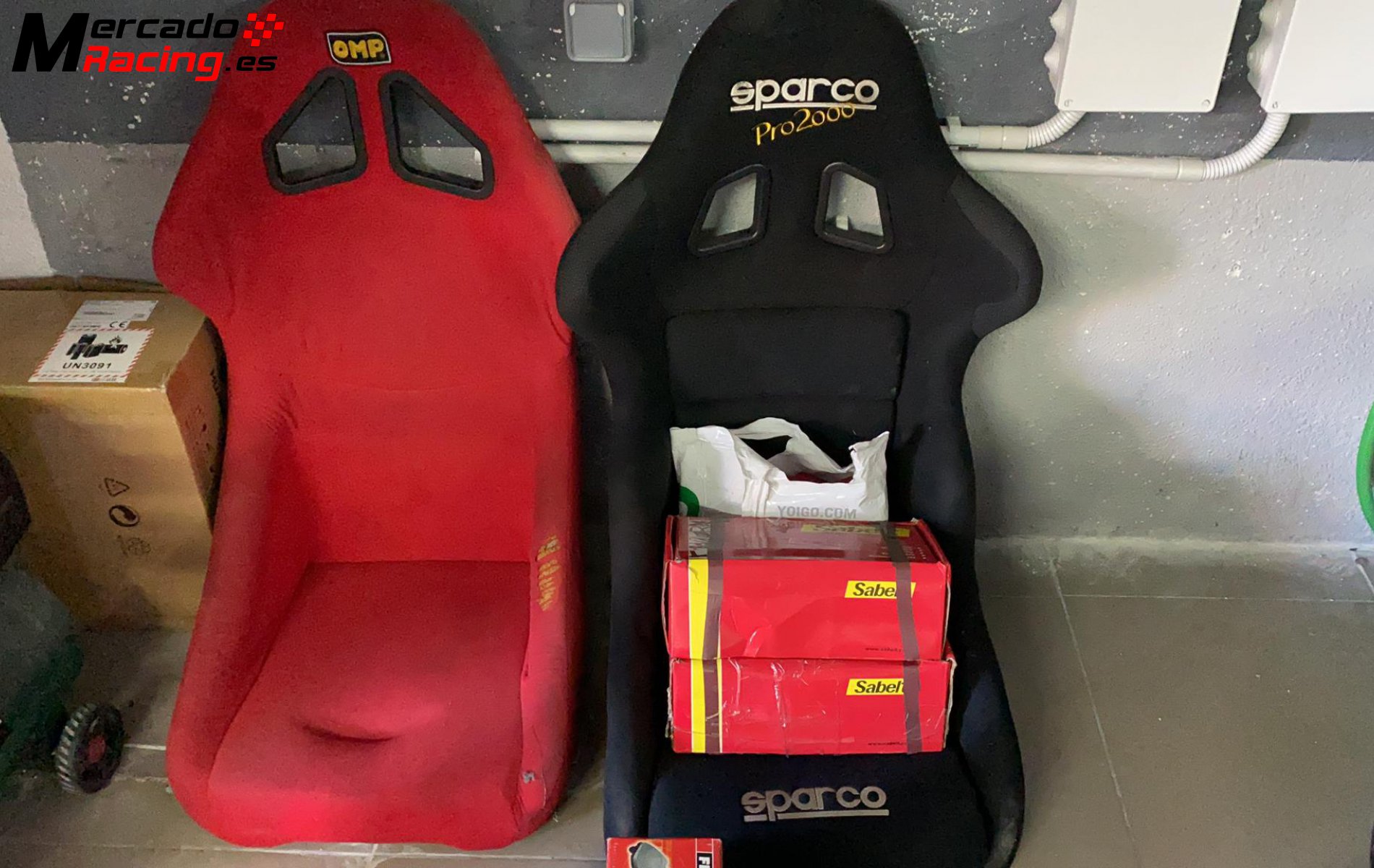 Vendo juego de dos backtes y 3 tres arneses